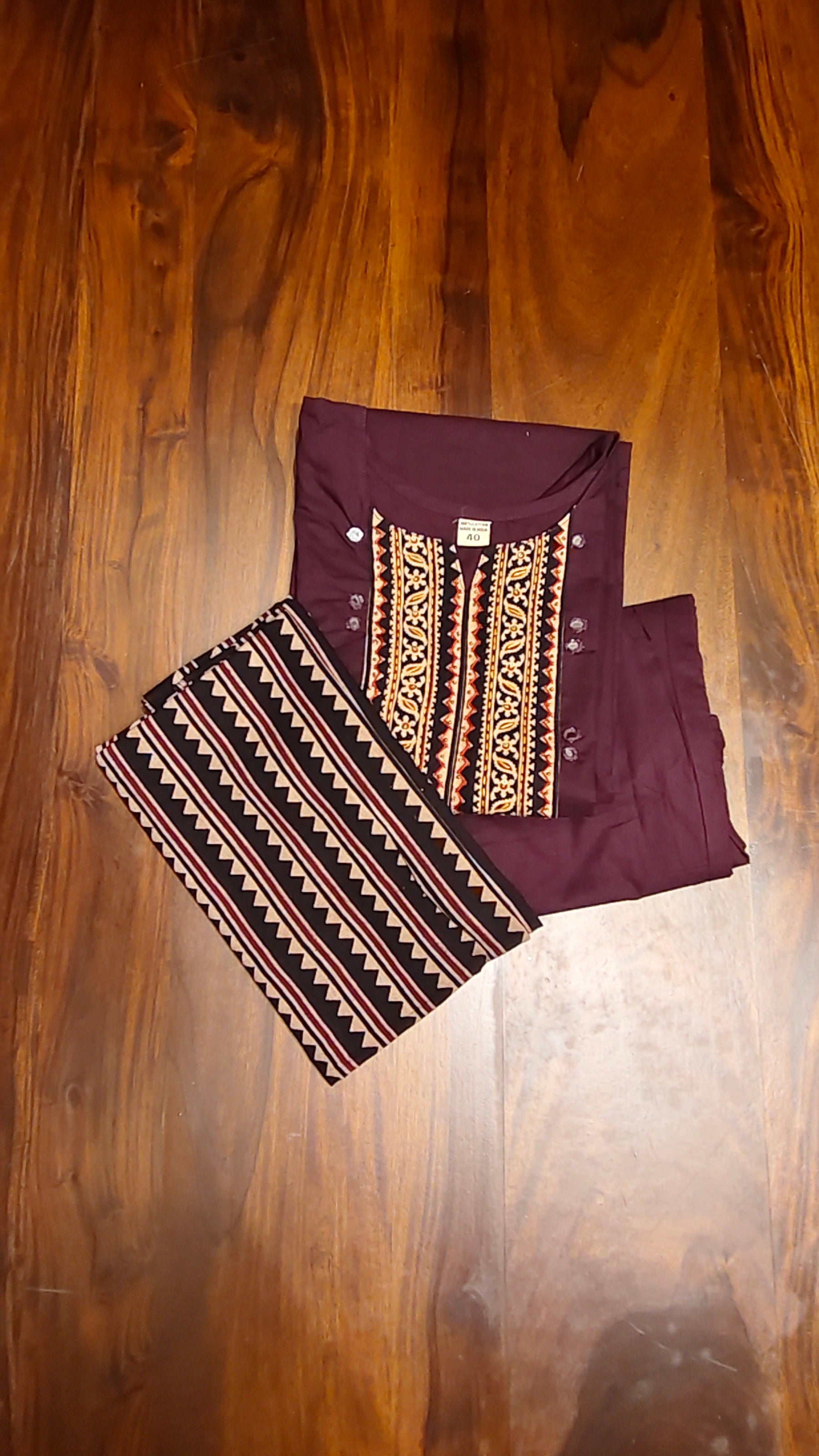 Readymade churidar set