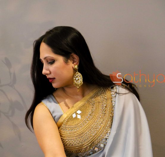 designer saree - Image 3